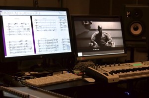 Scoring for film