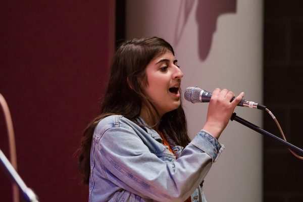 Summer music camps and programs female singer