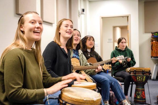 The open musicianship studio jam where faculty, staff and students are all welcome to participate. April 21, 2023