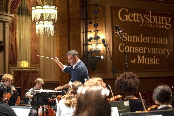 Gettysburg Sunderman conducting