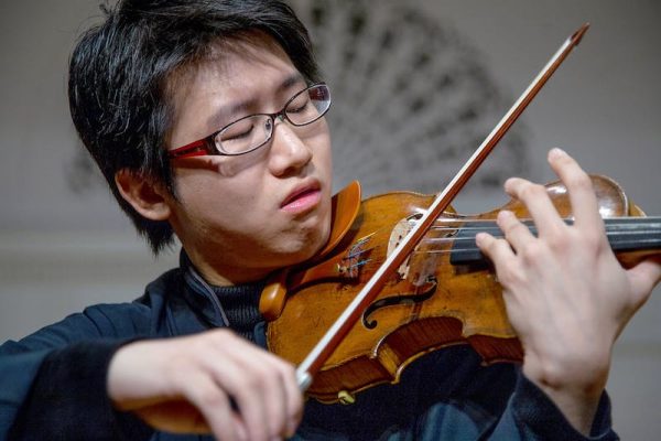New School Mannes violinist