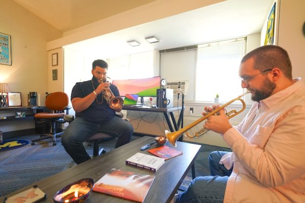 Univ Michigan trumpet