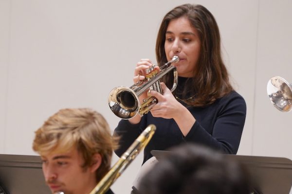University of Michigan music student trumpet